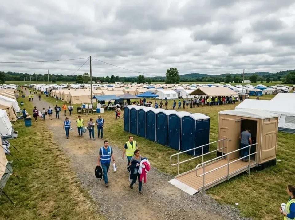 disaster-relief-camp-restrooms-010 — frequently asked questions, Dumpster & Portable Bathrooms Rental in Hugoton, KS